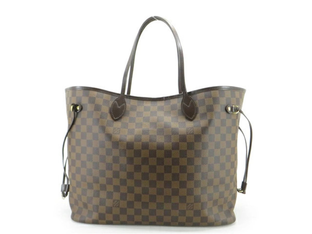 LOUIS VUITTON Neverfull Tote Bag Damier